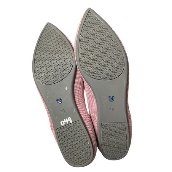 Rothy's The Point in Retired Rosebud Light Pink sz 10 - Picture 5 of 10